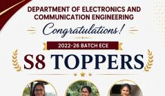 S8 TOPPERS (2022-26 BATCH ECE)
