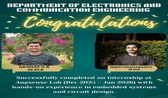 SUCCESFUL COMPLETION OF INTERNSHIP