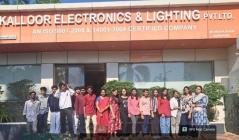 S2 ECE STUDENTS UNDERTAKE INDUSTRIAL VISIT TO KELL