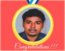 Won Bronze medal for Kerala University Boxing