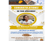 Alumnus selected for IGSTC Industrial Fellowship