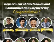 Placement 2022-26 batch ECE