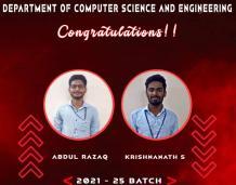 CSE Students Got Placed in ZIGBILL SOFTWARE SOLUTIONS